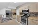 Kitchen featuring stainless steel appliances and laminate countertops at 8250 N Grand Canyon Dr # 1040, Las Vegas, NV 89166