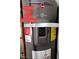 Newer Rheem Gladiator 40 gal WiFi water heater for efficient and convenient home operation at 928 Allure Dr, Las Vegas, NV 89128