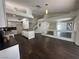 Open floor plan featuring a kitchen and living room at 9543 Antelope Bend Ct, Las Vegas, NV 89148