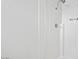 All white bathroom featuring a standing shower with updated showerhead at 1841 Golden Shadow Dr, Henderson, NV 89002