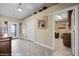 Foyer view showcasing the front door and utility room at 870 Santa Maria Way, Mesquite, NV 89027