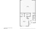 Layout of the main floor features a bedroom, bathroom, garage, and foyer at 11576 Ashy Storm Ave, Las Vegas, NV 89138