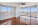 Bright bedroom with floor-to-ceiling windows offering spectacular city views and ample natural light at 200 W Sahara Ave # 2108, Las Vegas, NV 89102