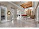 Elegant foyer featuring marble floors, chandelier, and beautiful interior design elements at 260 E Flamingo Rd # 311, Las Vegas, NV 89169