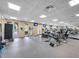 Bright and airy community gym with a variety of exercise equipment and amenities at 260 E Flamingo Rd # 311, Las Vegas, NV 89169