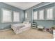 Bedroom with plenty of natural light from the three windows at 2796 Rosenhearty Dr, Henderson, NV 89044