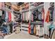 Spacious walk-in closet offers plenty of storage solutions for organization at 2796 Rosenhearty Dr, Henderson, NV 89044