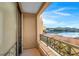 Balcony view with decorative railings overlooking a lake at 29 Montelago Blvd # 205, Henderson, NV 89011