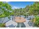 Outdoor kitchen with built-in grill and counterspace near landscaping at 360 E Desert Inn Rd # 602, Las Vegas, NV 89109