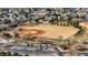 Overhead view of a local baseball field in a Gathering-friendly neighborhood with parking at 3716 N Torrey Pines Dr, Las Vegas, NV 89108