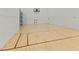 Indoor basketball court with hardwood floors and regulation hoop at 4575 Dean Martin Dr # 505, Las Vegas, NV 89103