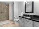 Bathroom with a shower, sink, and toilet at 4575 Dean Martin Dr # 505, Las Vegas, NV 89103