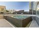 Hot tub with views of the community roof deck at 4575 Dean Martin Dr # 505, Las Vegas, NV 89103