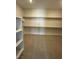 Large walk-in closet with carpet and shelving, providing ample storage space at 4630 Blushing Dawn Ave, Las Vegas, NV 89118