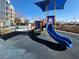 Colorful playground with slide at 50 E Serene Ave # 123, Las Vegas, NV 89123