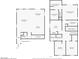 Floor plan showcasing the layout and dimensions of the home's two floors at 6489 Little Harbor Ct, Las Vegas, NV 89141