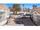 Cozy hot tub with lounge chairs offering a relaxing outdoor experience at 701 Aztec Cir, Mesquite, NV 89027