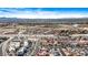 Aerial view of a residential area, highlighting a property's location within the neighborhood at 3665 S Pointe Cir, Laughlin, NV 89029