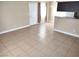 Open concept living space and view of kitchen at 4260 Vornsand Dr, Las Vegas, NV 89115