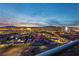 Panoramic city view showcasing city lights and dramatic sky at 4575 Dean Martin Dr # 2400, Las Vegas, NV 89103