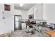 Efficient kitchen design featuring stainless steel appliances and granite countertops at 4730 E Craig Rd # 1172, Las Vegas, NV 89115
