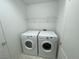 Laundry room with full size washer and dryer at 4912 Hostetler Ave, Las Vegas, NV 89131