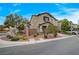 Beautiful home with desert landscaping, inviting curb appeal, and a welcoming entrance at 7856 Pyramid Peak St, Las Vegas, NV 89166