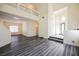 Open living area featuring sleek floors, high ceilings, and natural light at 10448 Niagara Falls Ln, Las Vegas, NV 89144
