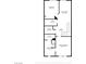 Second floor layout features bedrooms, baths, Gathering room, laundry room, and walk-in closet at 11428 Belmont Lake Dr # 104, Las Vegas, NV 89135