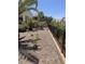 A low maintenance backyard features rock landscaping and lush greenery at 2341 Celestial Moon St, Henderson, NV 89044