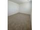 Bright, carpeted bedroom with a double door closet and neutral walls at 2341 Celestial Moon St, Henderson, NV 89044