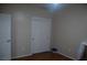 This bedroom features wood-look floors and a double door closet at 2601 Centaurus St, Henderson, NV 89044
