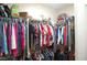 Spacious walk-in closet with ample storage and clothing racks at 2601 Centaurus St, Henderson, NV 89044