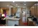 Bright kitchen boasts ample cabinet space, updated appliances, and easy garage access at 2601 Centaurus St, Henderson, NV 89044