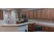 Modern kitchen boasting ample cabinet space, sleek countertops, and stainless steel appliances at 2601 Centaurus St, Henderson, NV 89044