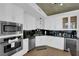 Gourmet kitchen with built-in appliances and sleek countertops at 360 E Desert Inn Rd # 604, Las Vegas, NV 89109