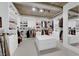 Organized walk-in closet with custom shelving, drawers, and center island for accessories at 360 E Desert Inn Rd # 604, Las Vegas, NV 89109