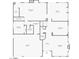 Floor 1 floorplan highlighting the kitchen, living room, dining room, and garage layout at 4045 Abernethy Forest Pl, Las Vegas, NV 89141