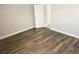 Bedroom featuring updated flooring and freshly painted walls at 4368 Vornsand Dr, Las Vegas, NV 89115
