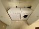 Convenient laundry room with tile floors, washer and dryer hookups at 5751 E Hacienda Ave # 130, Las Vegas, NV 89122