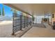 Covered outdoor patio featuring decorative privacy screens, and plenty of space for outdoor entertaining at 798 Shirley Ln, Boulder City, NV 89005