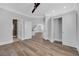 Bedroom with wood floors, neutral walls, and multiple doorways at , Las Vegas, NV 89138