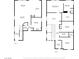 Floor plans of both floors with labeled rooms and dimensions at 12125 Arrebol Ave, Las Vegas, NV 89138