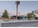 Street view of home showcasing desert landscaping and a single story structure at 1331 Crestwood Ave, Las Vegas, NV 89104