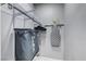 Organized closet with shelving, storage solutions, and neutral color scheme at 1780 Westwind Rd, Las Vegas, NV 89146