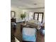 Spacious living room with hardwood floors, ample seating, and stylish decor at 1780 Westwind Rd, Las Vegas, NV 89146
