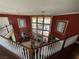Grand living room features fireplace, high ceilings, and large windows with a view at 3341 Camino Gardens Way, Las Vegas, NV 89146