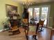 Sitting area featuring a chandelier, a fruit display, and a beautiful display cabinet at 3341 Camino Gardens Way, Las Vegas, NV 89146