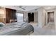 Bright main bedroom with large window, sliding doors, and an en-suite bathroom at 4768 W Montara Cir, Las Vegas, NV 89121