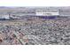 Located 1.4 miles from Harry Reid International Airport, this aerial view shows the surrounding area at 5168 Wilbur St, Las Vegas, NV 89119